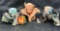 3 Batty Beanie Babies Brown and Multi Color