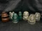 Vintage Glass Electric Insulators McLaughlin, Hemingway, PYRE MORE