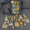 Sports pins international binder of collectors sports pins