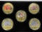 Michael Jordan 23kt Gold Collector Coins