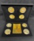 Pokemon Gold Collector Coins and Gold Deck of Cards