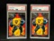 Pair of 1992 Marvel Masterpieces #85 Strong Guy PSA Graded 8.5 Trading Cards