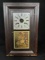 Antique Mahogany 1840-1850 Seth Thomas Ogee Mantle Shelf Clock