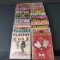 Lot approx. 24 Playboy adult magazines.1970s-80s