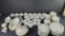 Vintage Cecil Meito hand painted China set with floral pattern/gold rim circa 1930s