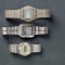 3 vintage digital style watches Novus 200558C Casio Wave Ceptor 3054 La Crose Technology WT-961B