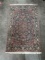Vintage Certified 100%Silk Pile Mahal Carpet Rug
