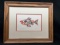 Framed Art by Bill Reid Haida Dog Salmon 14x17