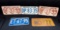 5 Vintage Maryland License Plates 1948-1964