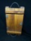 Unique Wooden Chest Locker military ammo box - Case with Rope Handles