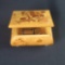 Vintage Miniature Reuge Music Box Ornate Italian Marquetry Inlay