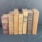 Vintage/antique book lot 7 total The Microscope British essayists Element more