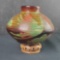 Vintage handmade pottery signed Heberth Paz A Chulucanas PeruChulucoanas