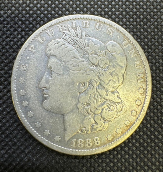 1888-O Morgan Silver Dollar 90% Silver Coin 0.92 Oz