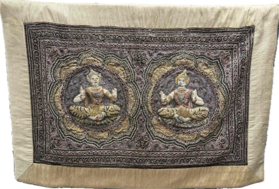 Antique Burmese Tapestry