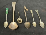 6 925 Sterling Silver Spoons 88g