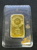 Royal Canadian Mint 1 Troy Oz 9999 Fine Gold Bar