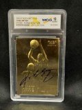 1996-97 Fleer 23kt Gold Kobe Bryant Rookie Purple Signature Limited Edition WCG 10