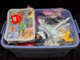 Large Bin of Beanie Babies