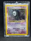 Pokemon Card Holo Unown