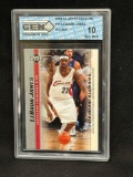 2003-04 Upper Deck Pb #14 Lebron James Rookie Gem 10