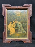 Adirondack Frame with Antique Original 1881 True & Co. 