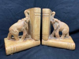 Pair of Elephant Bookends