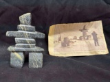 Unique Inuit Eskimo Art Sculpture Canada