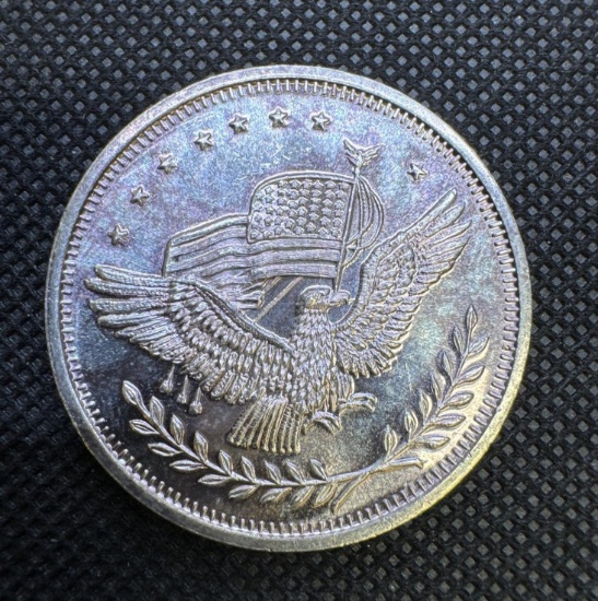 World Trade 1 Troy Oz .999 Fine Silver Eagle Bullion Coin