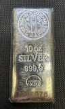 Nadir Metal Rafiner 10 Troy Ounce 999 Fine Silver Bullion Bar