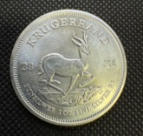 2021 South Africa 1 Troy Oz .999 Fine Silver Krugerrand Bullion Coin