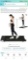 Binfanuo Under Desk Treadmill, 2.25HP Walking Treadmill 265lb Capacity