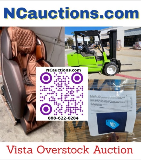 2024 April Vista Overstock Auction