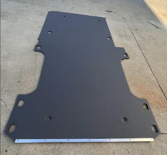 ADD THIS : Lot #50 - SPRINTER VAN 2500 CARGO MAT ORIGINAL MERCEDES - BENZ PULLED FROM NEW 2023 VAN -
