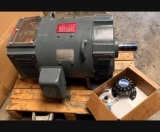 Baldor Motor D5075P-BV 75HP 1750/2100 RPM - Refurbished, Avtron HS35A Encoder