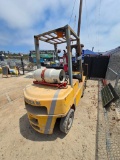Nissan 50 Forklift runs works