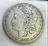 1884 Morgan Silver Dollar 90% Silver Coin 26.40 Grams