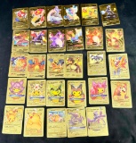 Nice Lot of Gold Foil Pokemon Cards, Catch Them All!