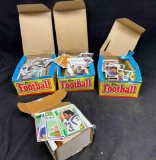 Lot of Topps 1980s Football Cards