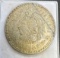 1947 Cinco Pesos 90% Silver Coin 30.07 Grams