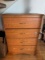 Dresser with Drawer Lock