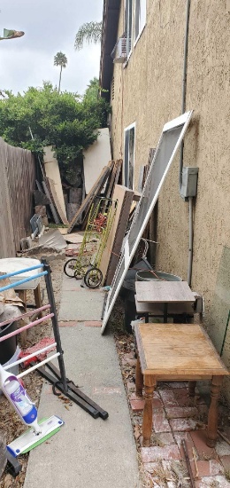 side yard contents