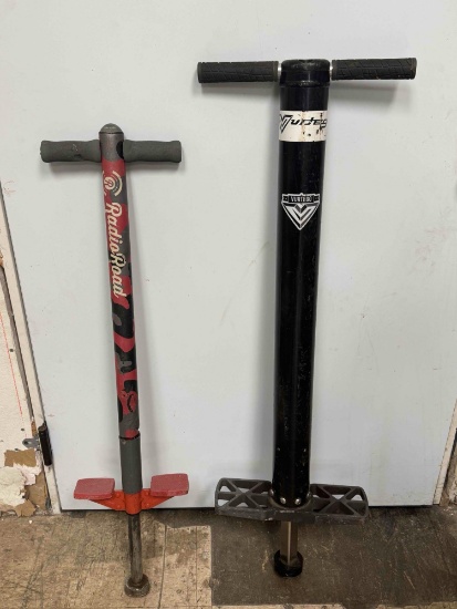 Pair of Pogo Sticks Vurtego Radio Road
