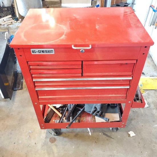 US General Pro Toolbox with contents
