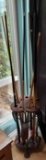 8 Assorted Pool Cues. Cuetec, Eliminator, more
