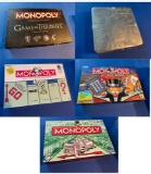 5 Monopoly Games Vintage to Modern. Game of Thrones, 70th Anniversary more