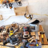 Bench top of power/handtools DeWalt Craftsman Black/Decker Central Pneumatic moreCraf