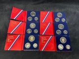 6 United States Bicentennial Silver Proof Sets