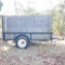 Single axle Frontier Trailer 8ft long 5.5ft. wide