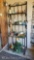 Wrought iron 4 shelf stand